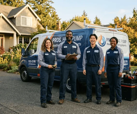 Heat Pump Installation company in Purmela, TX